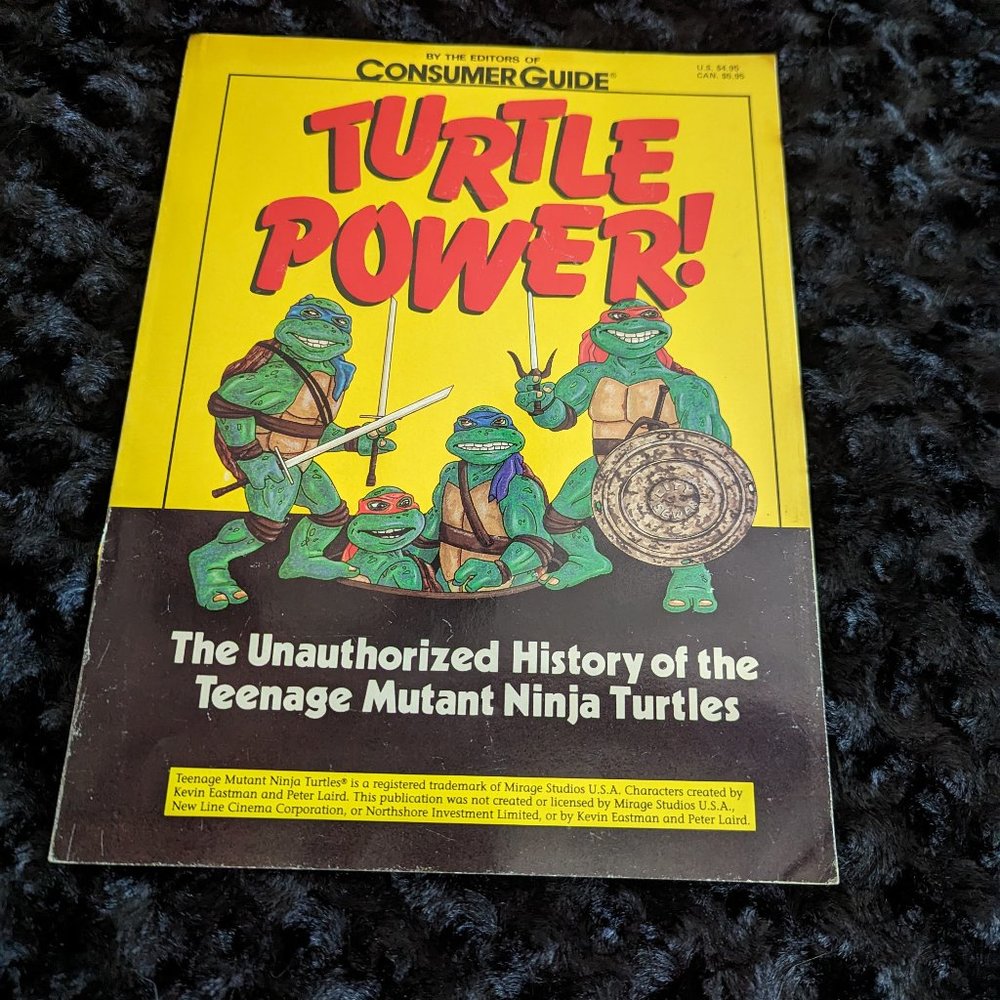 Turtle Power 1990 Unauthorized History of TMNT by Editors of Consumer Guide
